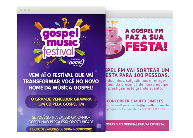 Gospel FM Rio - E-mail Marketing